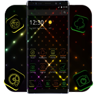 Color Fluorescent Neon Black Theme icon