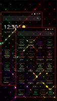 Color Fluorescent Neon Black Theme screenshot 1