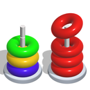 Jeu de Puzzle-Stack Hoops Sort APK