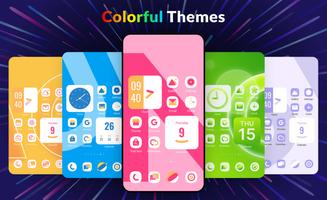 Color Launcher, cool themes captura de pantalla 1