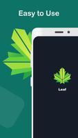 Leaf الملصق