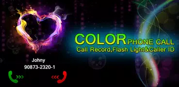 Color Flash Phone Call Themes, Recording,Caller ID