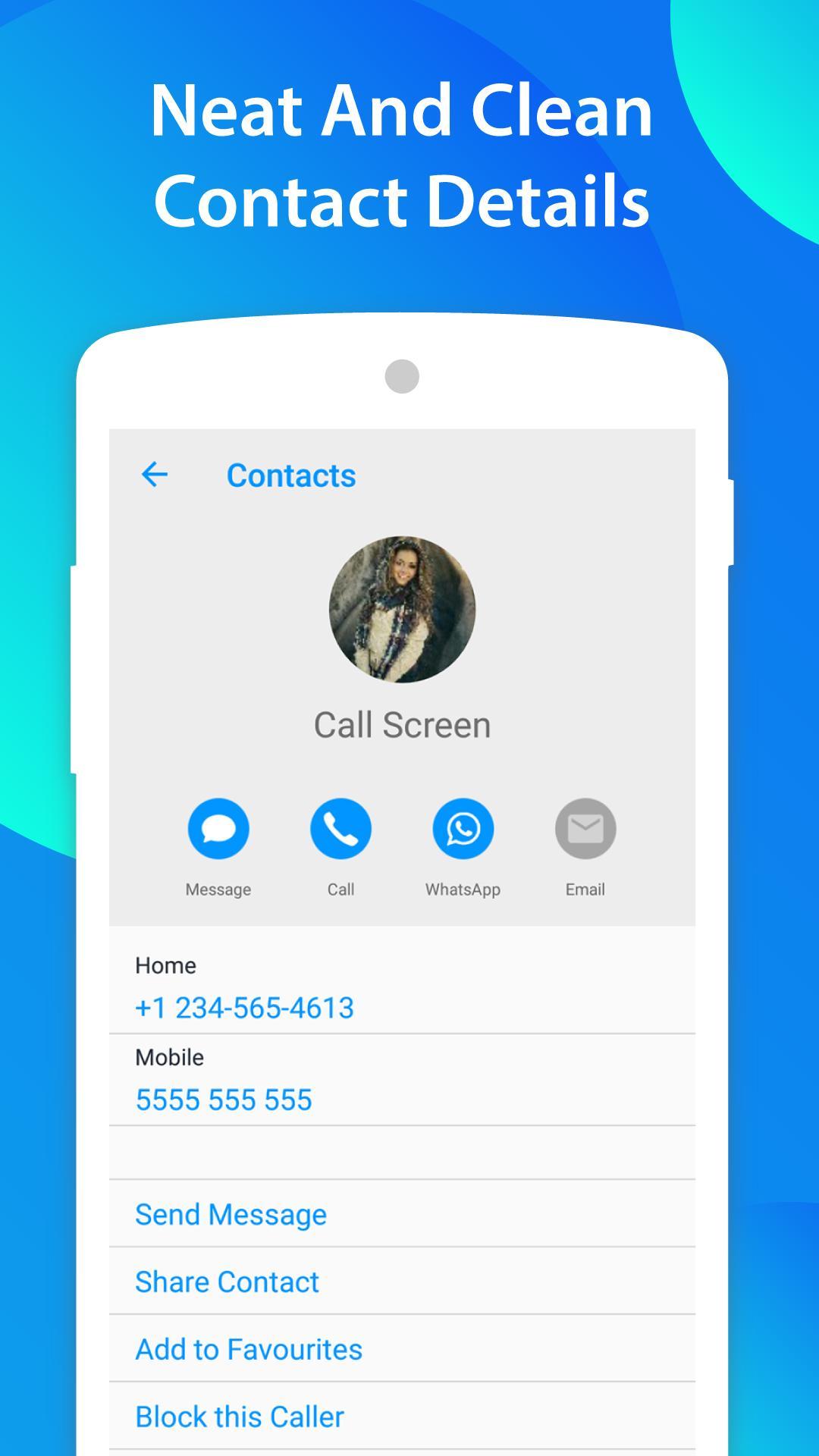 Color Call Screen Slide TO Answer Dialer Phone App APK voor Android Download
