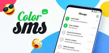 Color SMS - Temas, chat personalizado, emoji