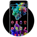 Fancy Color Splash Smoke Theme APK