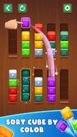 Color Wood Block: Sort Puzzle Plakat
