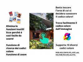 4 Schermata Ottieni spazio colore/ codice