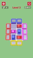 Color Cars Slide Puzzle Game Plakat