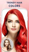 AI Hair Color Photo Editor Poster