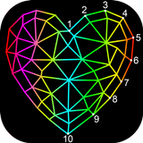 Dot To Dot To Poly Art icon