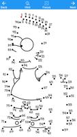 Dot To Dot To Simpsons Colouring Puzzle Game screenshot 1