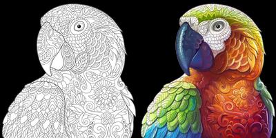 Animal Coloring Book تصوير الشاشة 3