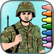 Coloriages militaires