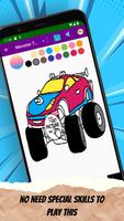 Monster Truck Coloring Pages 截图 3