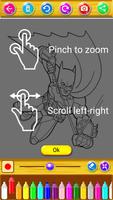 Bat Coloring Superhero 截图 3