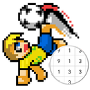 Football Color By Number - Art Pixel Coloring APK
