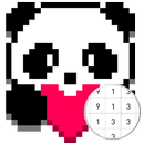 Unicorn Panda - Color By Number APK