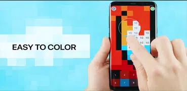пиксель цвет по номеру - арт раскраска пиксель