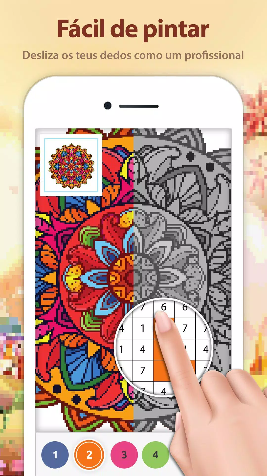 Download do APK de Livro para colorir Mandala para Android