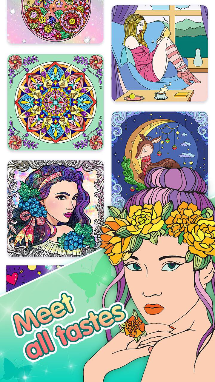 Coloring Book Color by Number & Paint by Number APK (Android Game