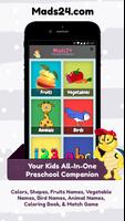 Kids Educational App Free - Preschool 포스터