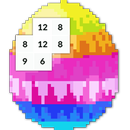 Easter Egg Color by Number Bunny Pixel Art APK