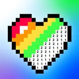 Pixel Art  -  kolorowanka aplikacja