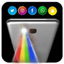 Chamadas de Alerta de Luz de Cor, SMS APK