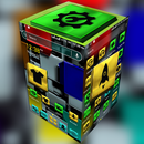 Colorful Metal Cube Theme APK
