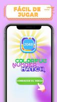 Colorful Number Match Poster
