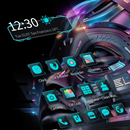 Colorful Neon Technology Robot Theme APK