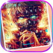 Fiery Anime Mask Man Theme