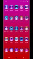 Colorful Glass ONE UI IconPack تصوير الشاشة 1