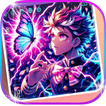 Butterfly Anime Man keyboard