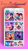 Butterfly Anime Man keyboard poster