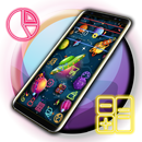 Colourful Planet Cartoon Theme APK