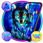 Colorful Wolf Theme icon