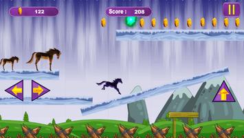 Unicorn Dash Horse Runner - Jump, Running unicorn capture d'écran 3