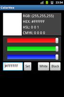 Color Hex RGB HEX CMYK Codes स्क्रीनशॉट 2
