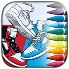 Livre de coloriage HYPEBEAST SNEAKERS icône