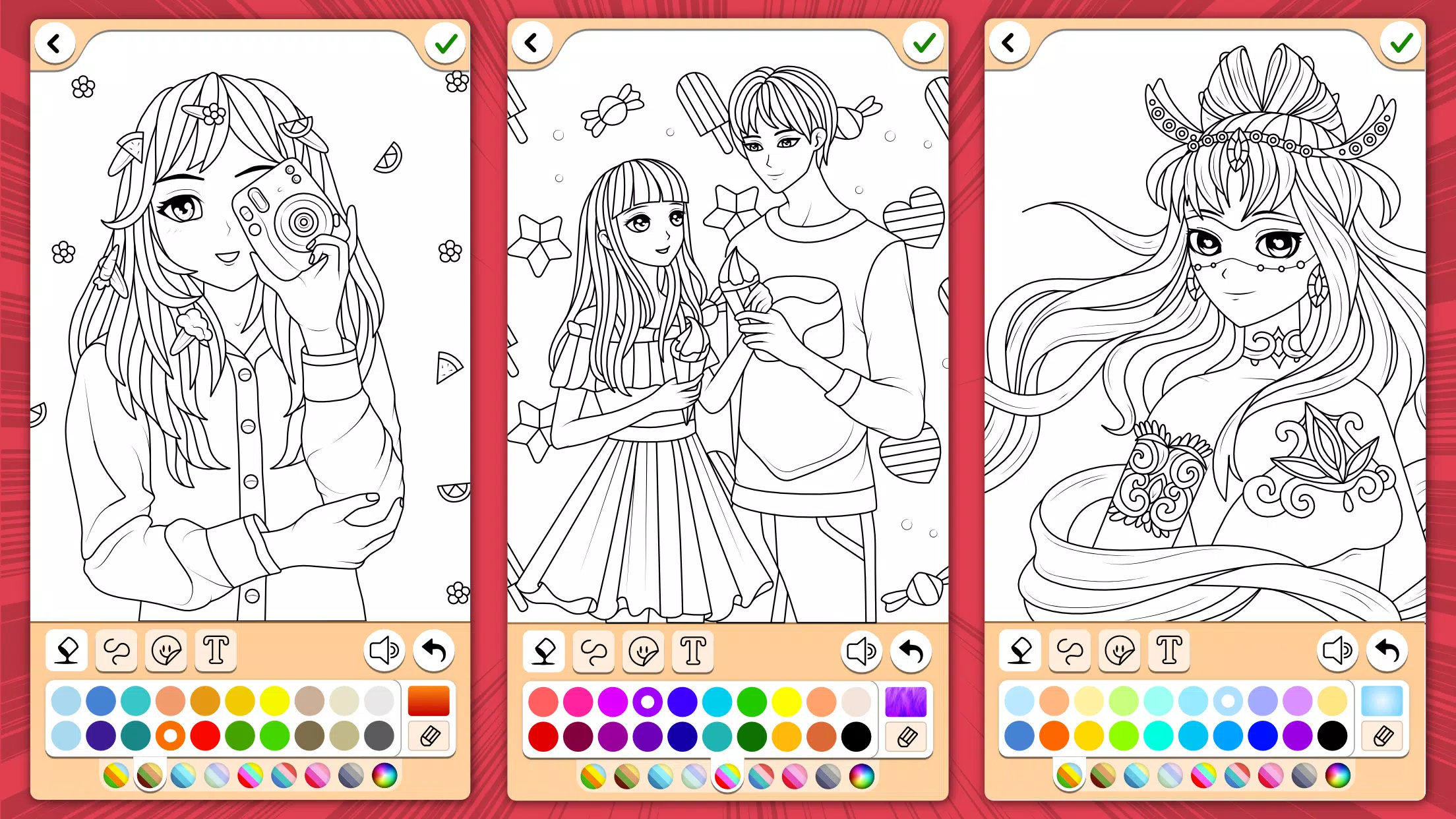 Download do APK de Livro para Colorir Anime K-POP para Android