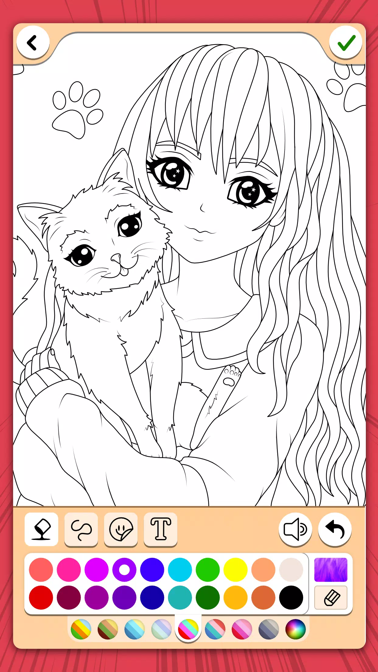 Download do APK de Anime Manga Para Colorir para Android