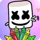 Marshmello Coloring Pages icône