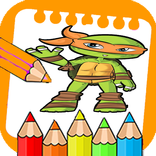 Superhero Ninja Coloring Book