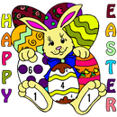 Adult Easter Eggs Color By Number-Paint By Number-APK