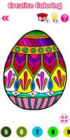 Adult Easter Eggs Color By Number-Paint By Number capture d'écran 2