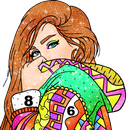 Adult Glitter Color By Number - Paint By Number aplikacja