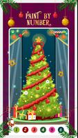Coloring Book Christmas Color By Number with swipe screenshot 2