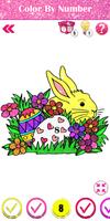 Adult Easter Eggs Glitter Color By Number Free capture d'écran 2