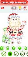 Christmas Paint By Numbers : Tap Diamond Coloring Poster